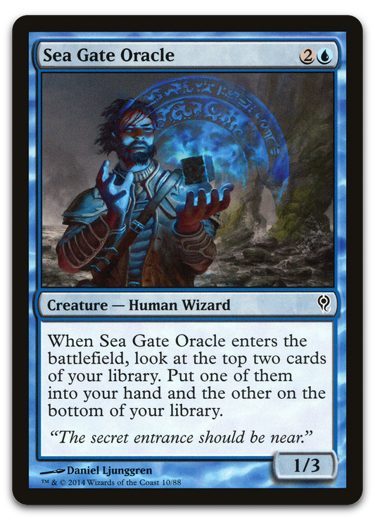 Sea Gate Oracle (Duel Decks: Jace vs. Vraska)