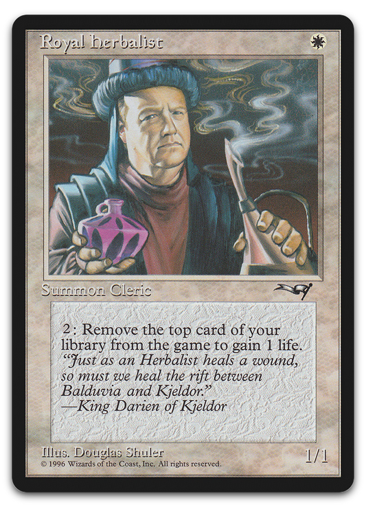 Royal Herbalist (Man) (Alliances)