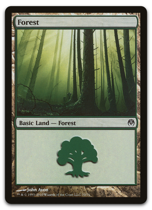 Forest (70) (Duel Decks: Phyrexia vs. the Coalition)