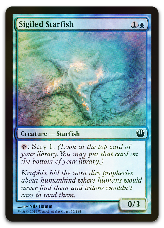 Sigiled Starfish (Journey Into Nyx)