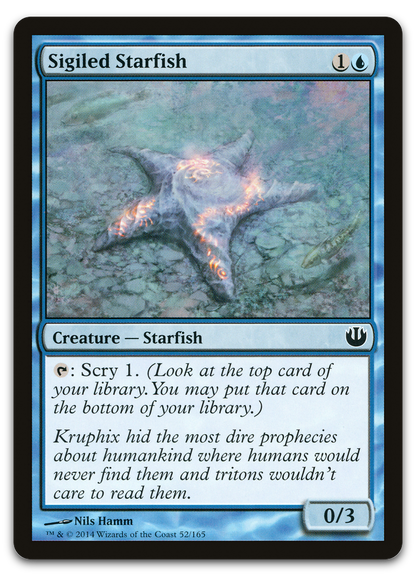Sigiled Starfish (Journey Into Nyx)