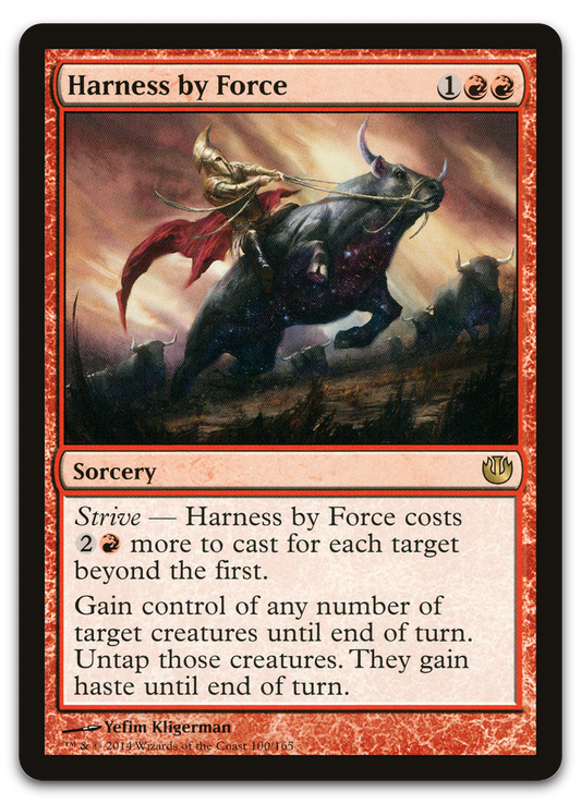 Harness by Force (Journey Into Nyx)