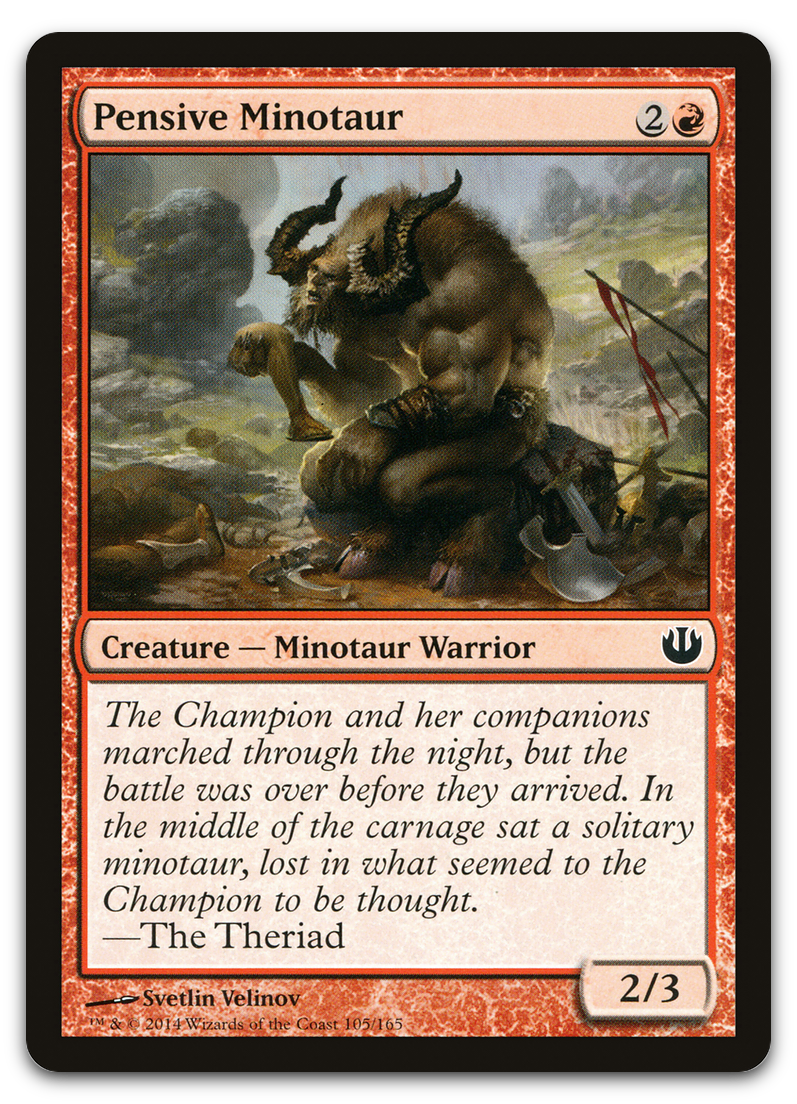 Pensive Minotaur (Journey Into Nyx)