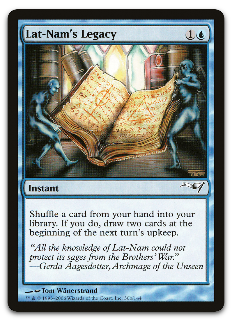 Lat-Nam's Legacy (Coldsnap Theme Deck Reprints)
