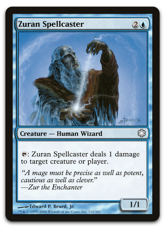 Zuran Spellcaster (Coldsnap Theme Deck Reprints)