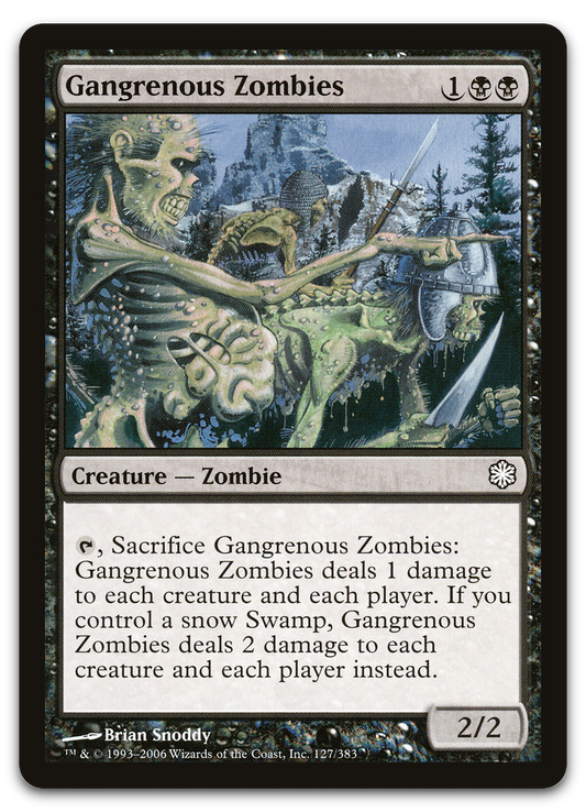 Gangrenous Zombies (Coldsnap Theme Deck Reprints)