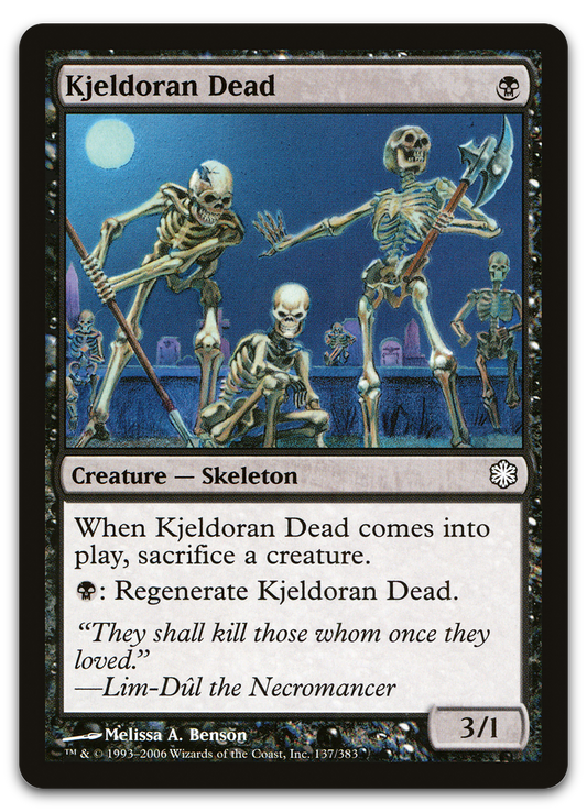 Kjeldoran Dead (Coldsnap Theme Deck Reprints)