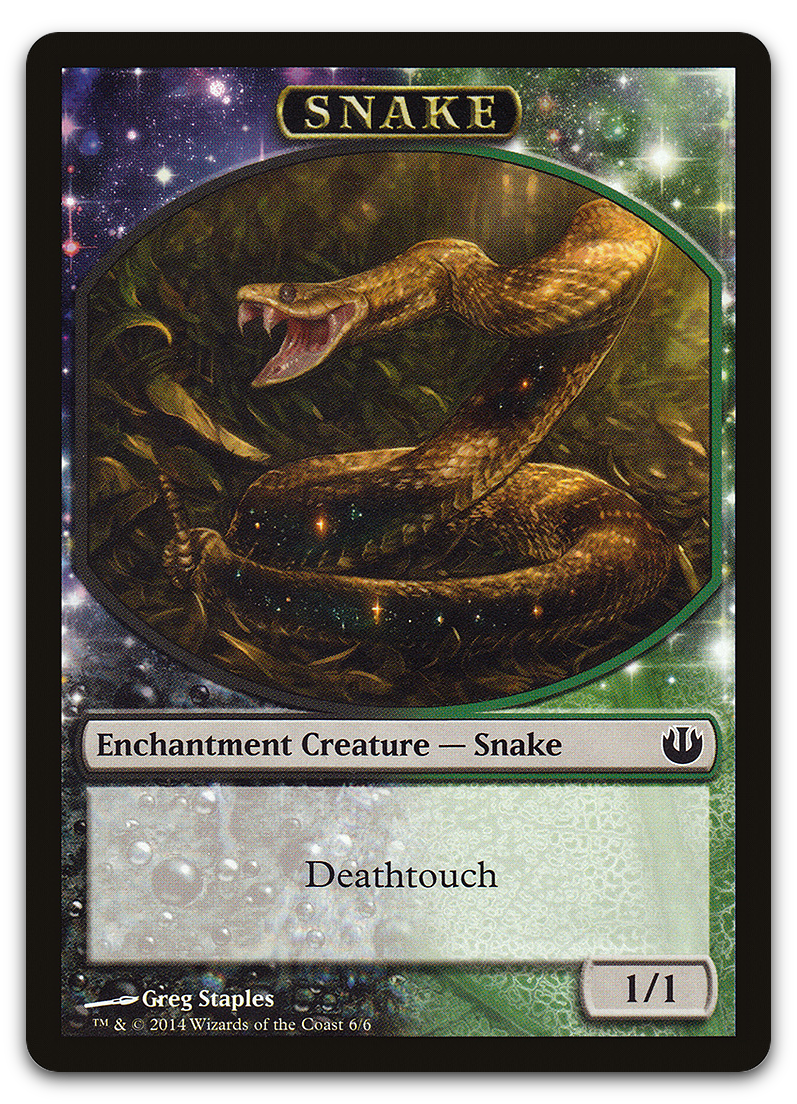 Snake Token (Journey Into Nyx)