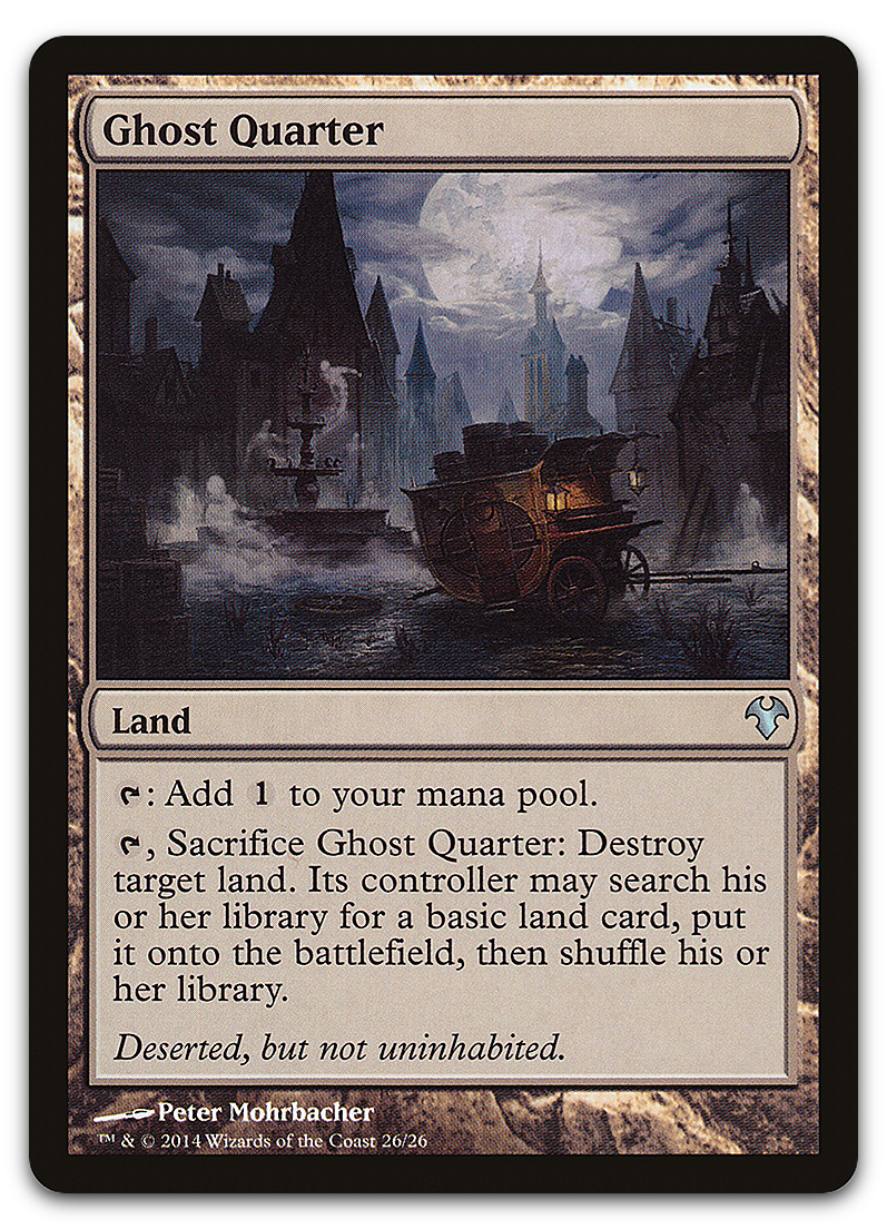 Ghost Quarter (Magic Modern Event Deck)