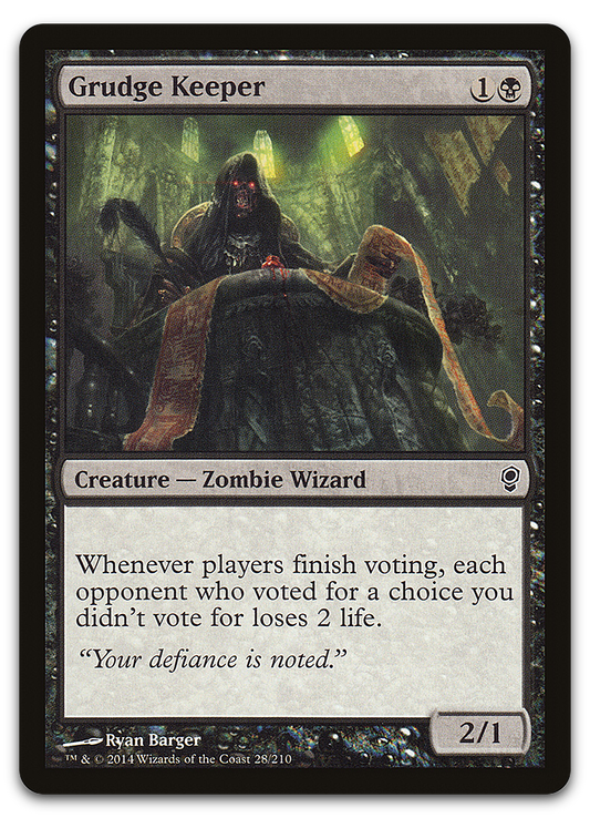 Grudge Keeper (Conspiracy)