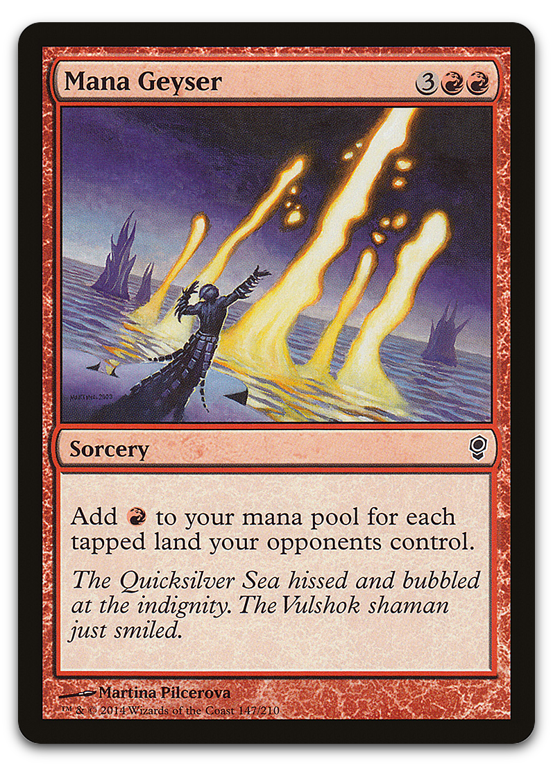 Mana Geyser (Conspiracy)