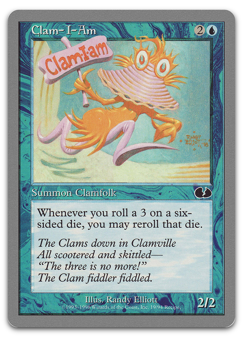 Clam-I-Am (Unglued)