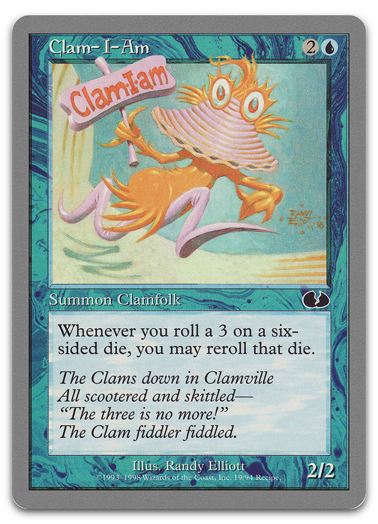 Clam-I-Am (Unglued)