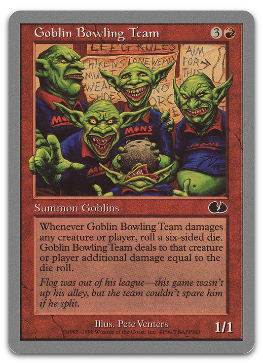 Goblin Bowling Team (Unglued)