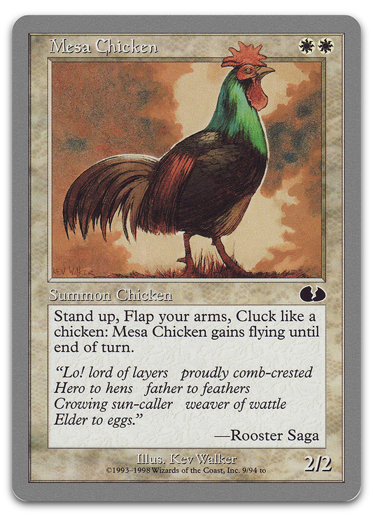 Mesa Chicken (Unglued)