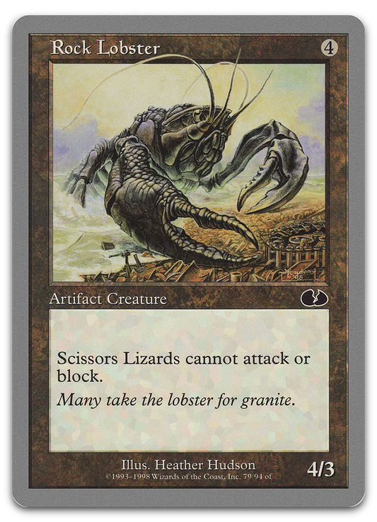 Rock Lobster (Unglued)