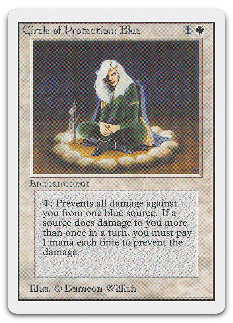 Circle of Protection: Blue (Unlimited Edition)