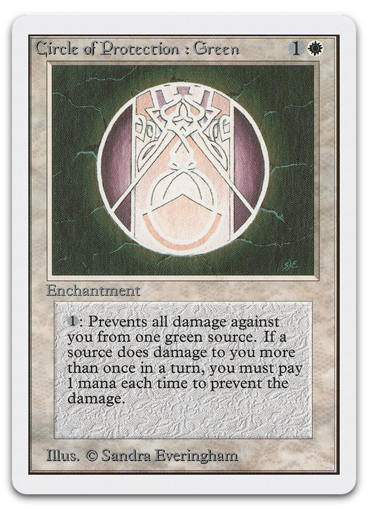 Circle of Protection: Green (Unlimited Edition)