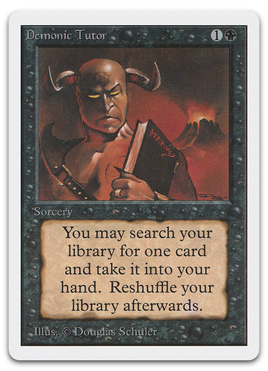 Demonic Tutor (Unlimited Edition)