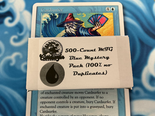 500-count MTG Blue Mystery Pack