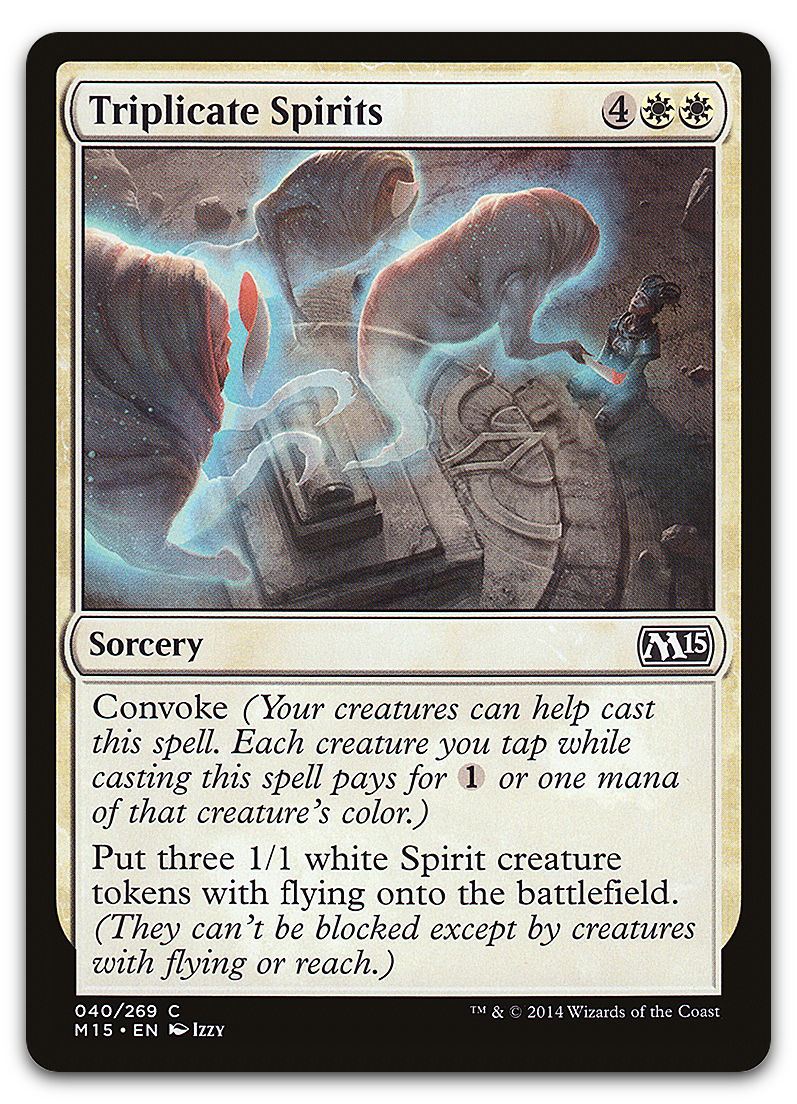 Triplicate Spirits (Magic 2015 (M15))