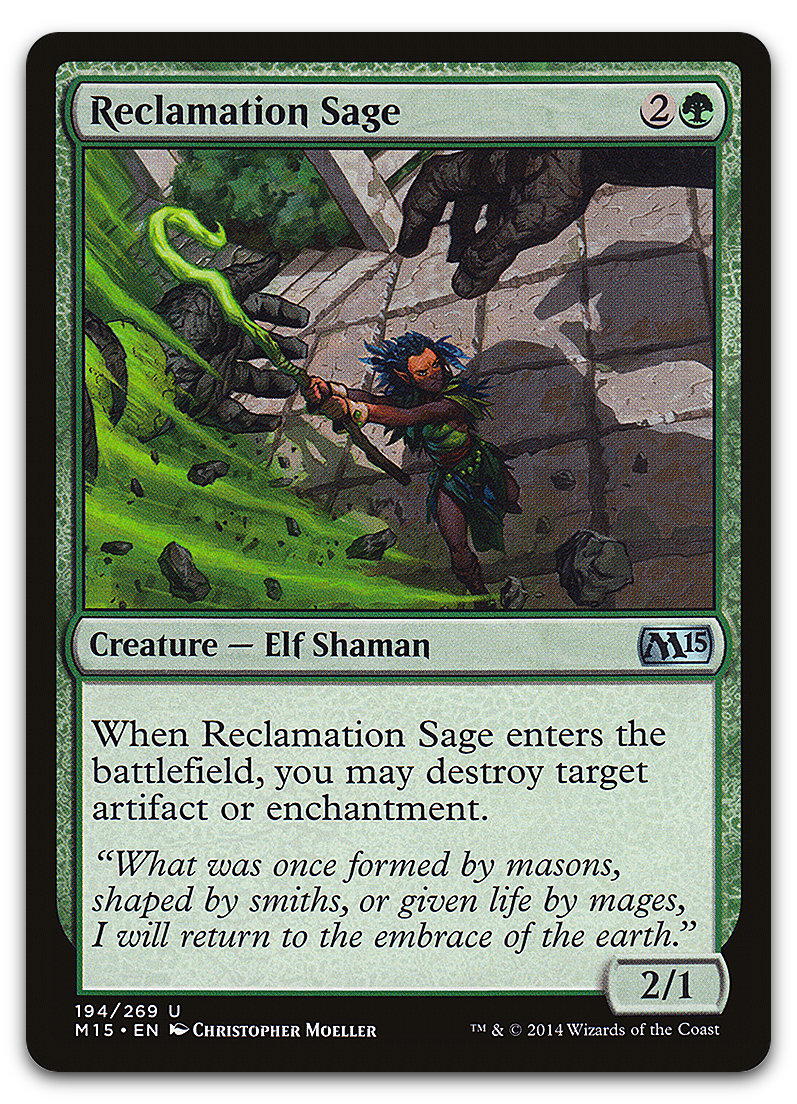 Reclamation Sage (Magic 2015 (M15))