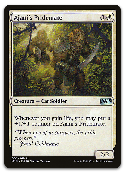 Ajani's Pridemate (Magic 2015 (M15))