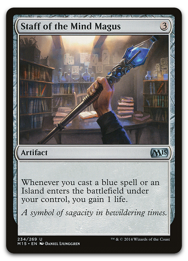 Staff of the Mind Magus (Magic 2015 (M15))