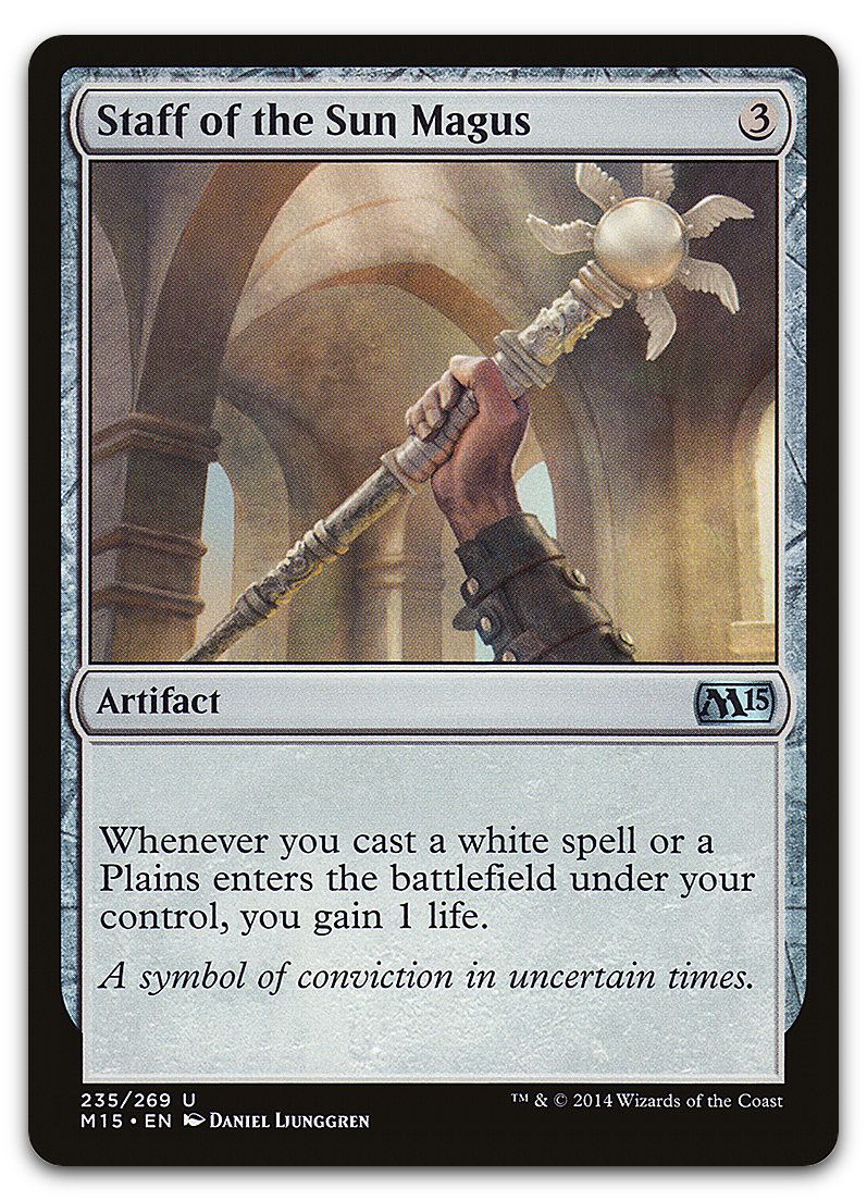 Staff of the Sun Magus (Magic 2015 (M15))