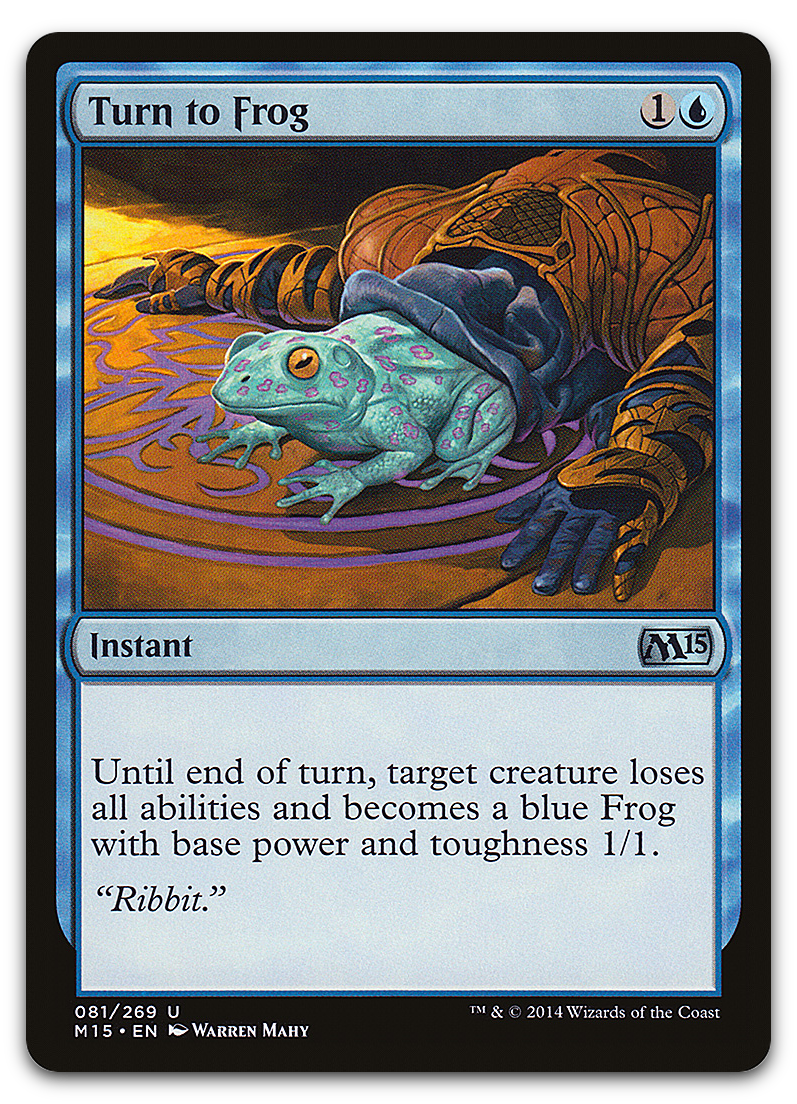 Turn to Frog (Magic 2015 (M15))
