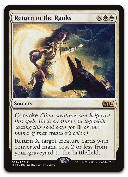 Return to the Ranks (Magic 2015 (M15))