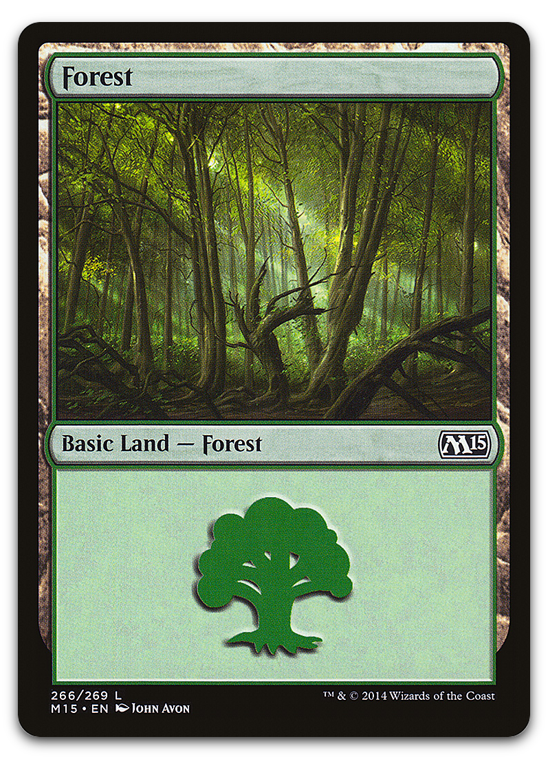 Forest (266) (Magic 2015 (M15))