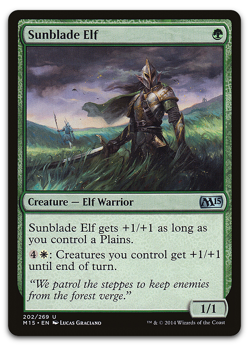 Sunblade Elf (Magic 2015 (M15))