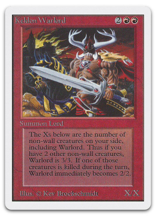 Keldon Warlord (Unlimited Edition)