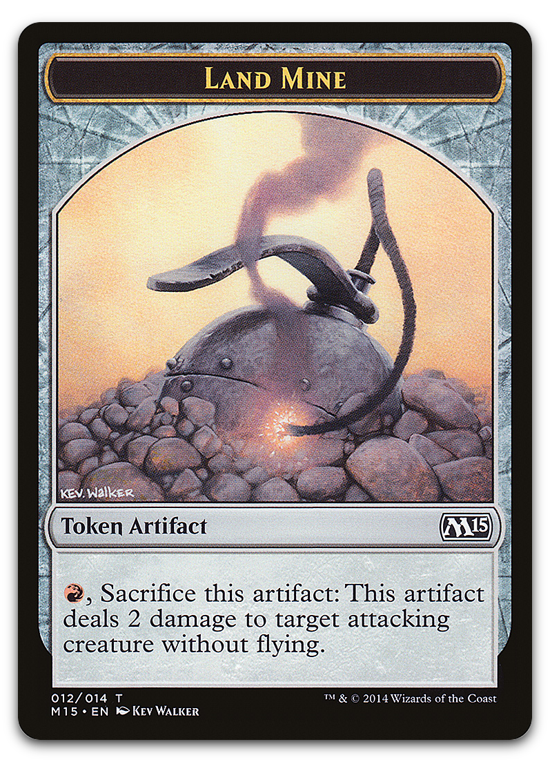 Land Mine Token (Magic 2015 (M15))