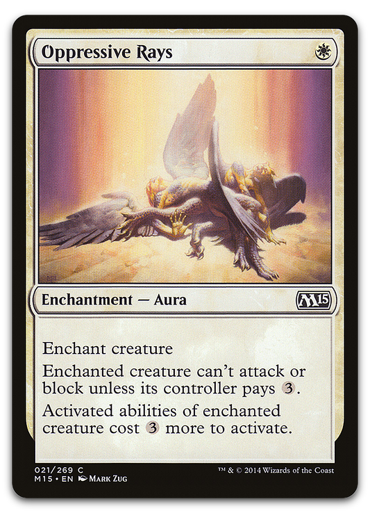 Oppressive Rays (Magic 2015 (M15))