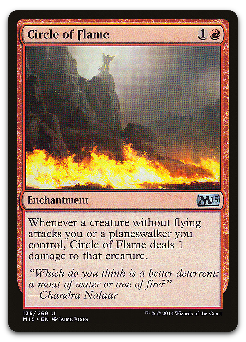 Circle of Flame (Magic 2015 (M15))