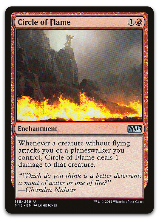 Circle of Flame (Magic 2015 (M15))