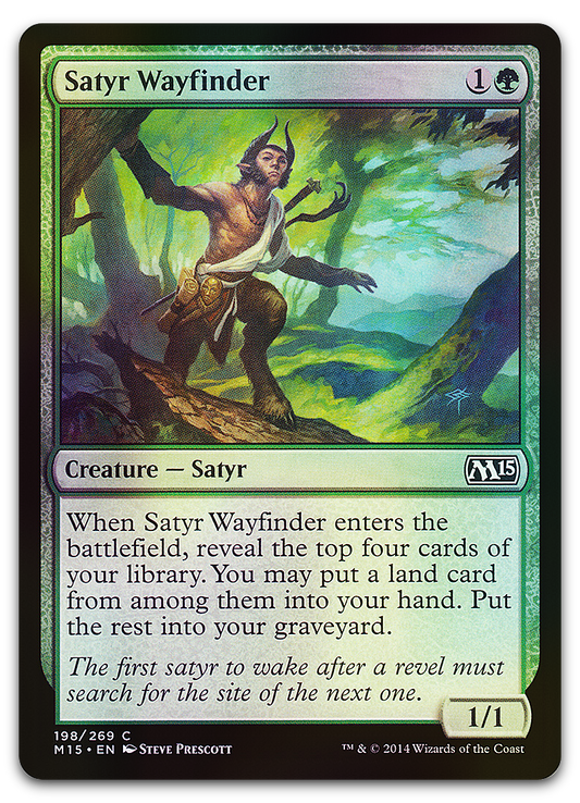 Satyr Wayfinder (Magic 2015 (M15))