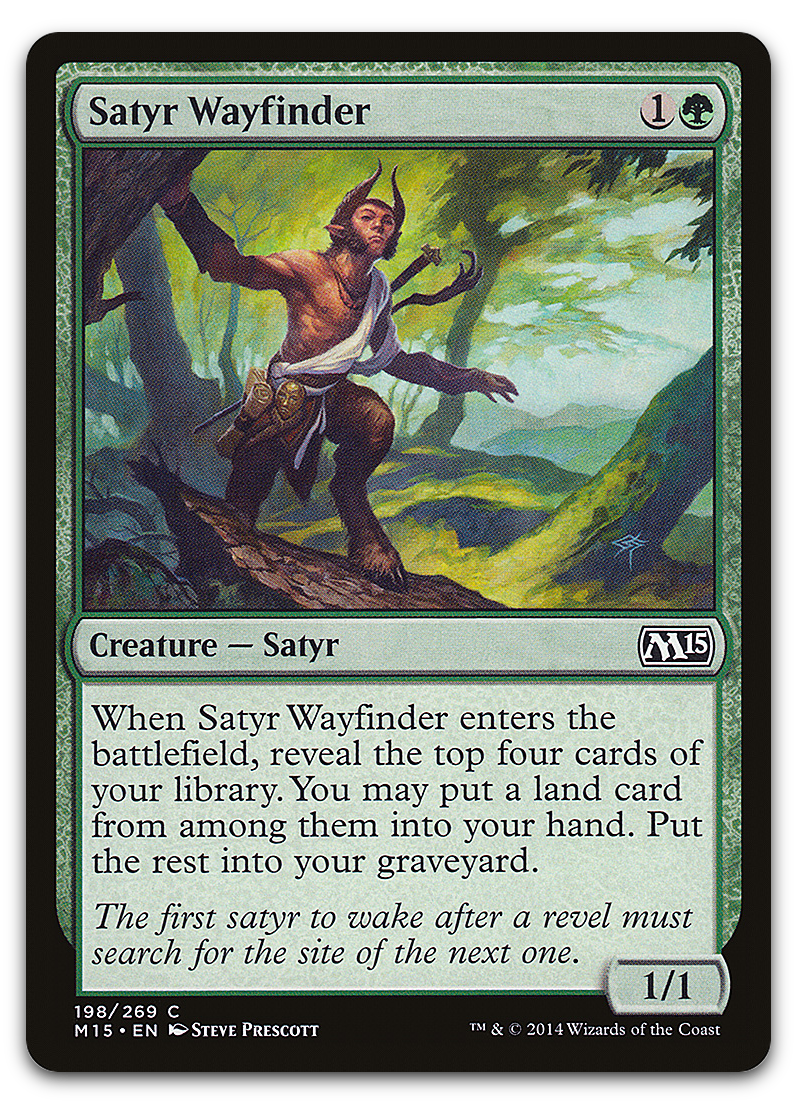 Satyr Wayfinder (Magic 2015 (M15))
