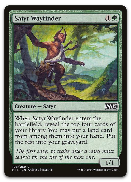 Satyr Wayfinder (Magic 2015 (M15))