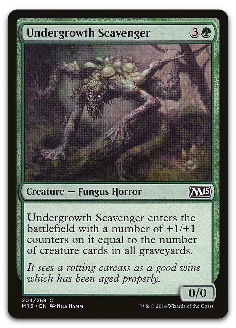 Undergrowth Scavenger (Magic 2015 (M15))