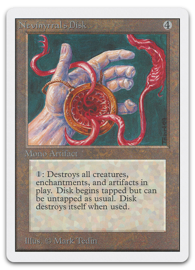 Nevinyrral's Disk (Unlimited Edition)
