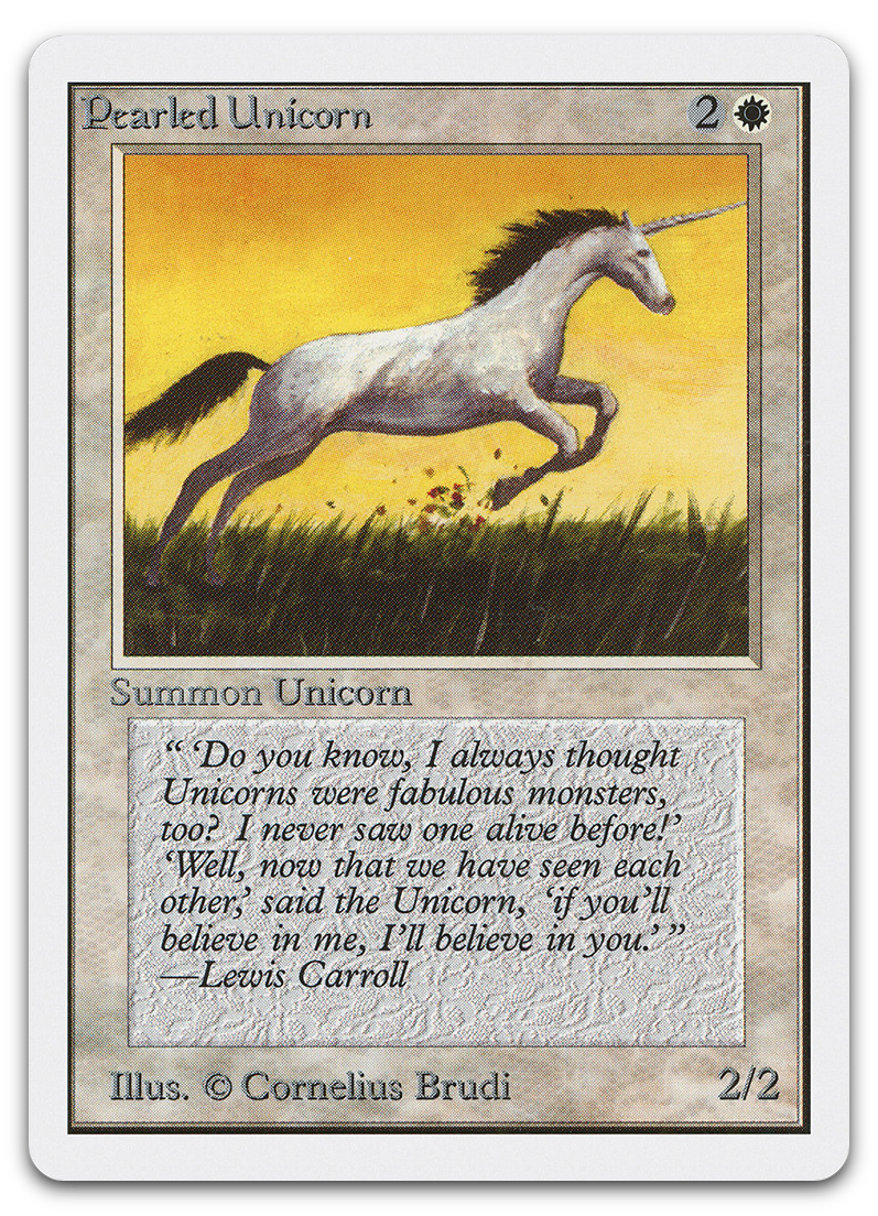 Pearled Unicorn (Unlimited Edition)