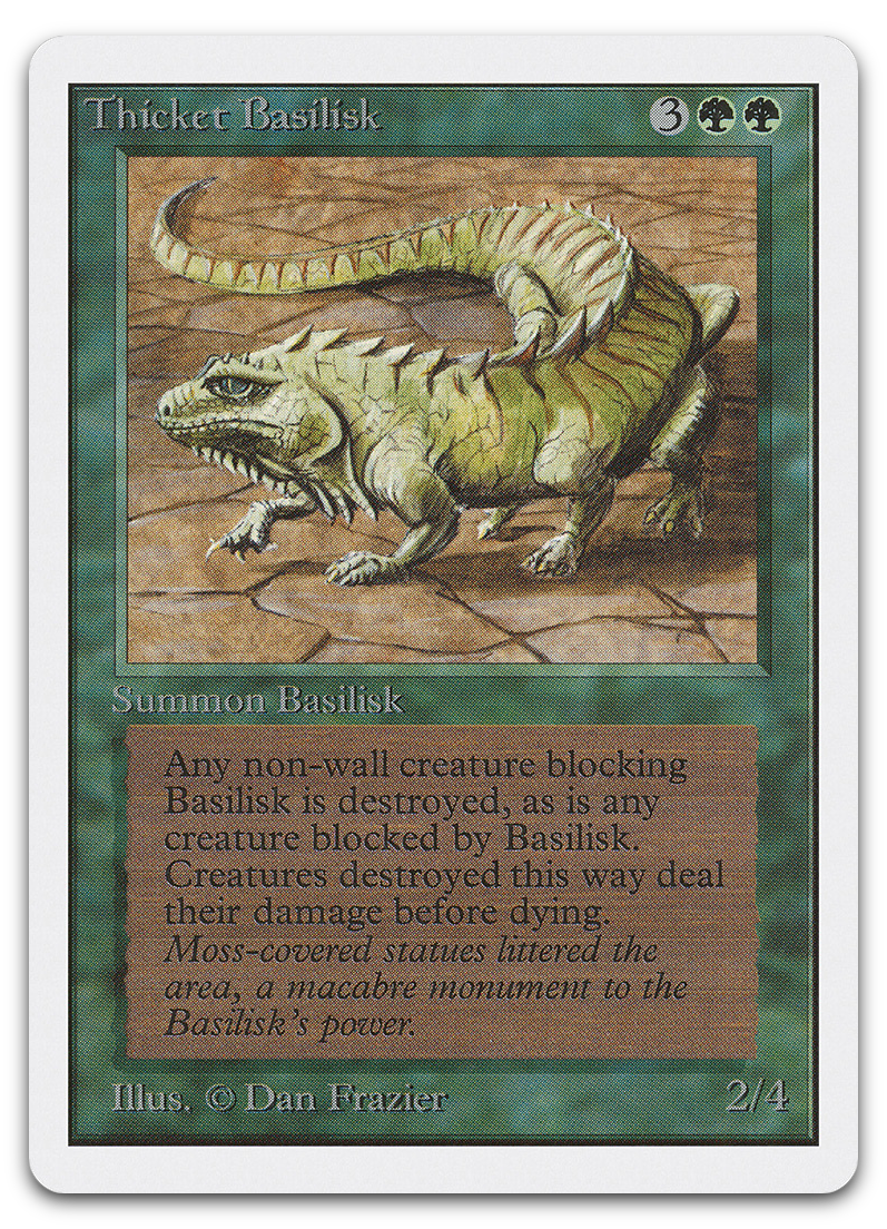 Thicket Basilisk (Unlimited Edition)