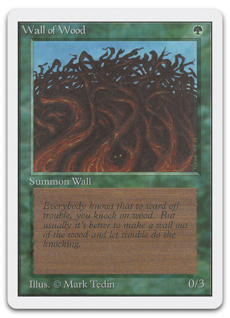 Wall of Wood (Unlimited Edition)