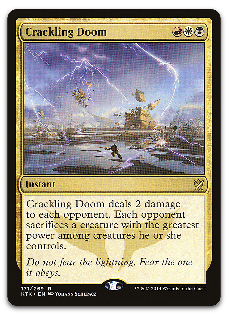 Crackling Doom (Khans of Tarkir)