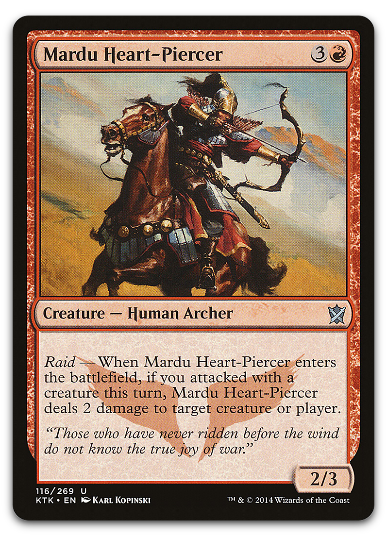 Mardu Heart-Piercer (Khans of Tarkir)