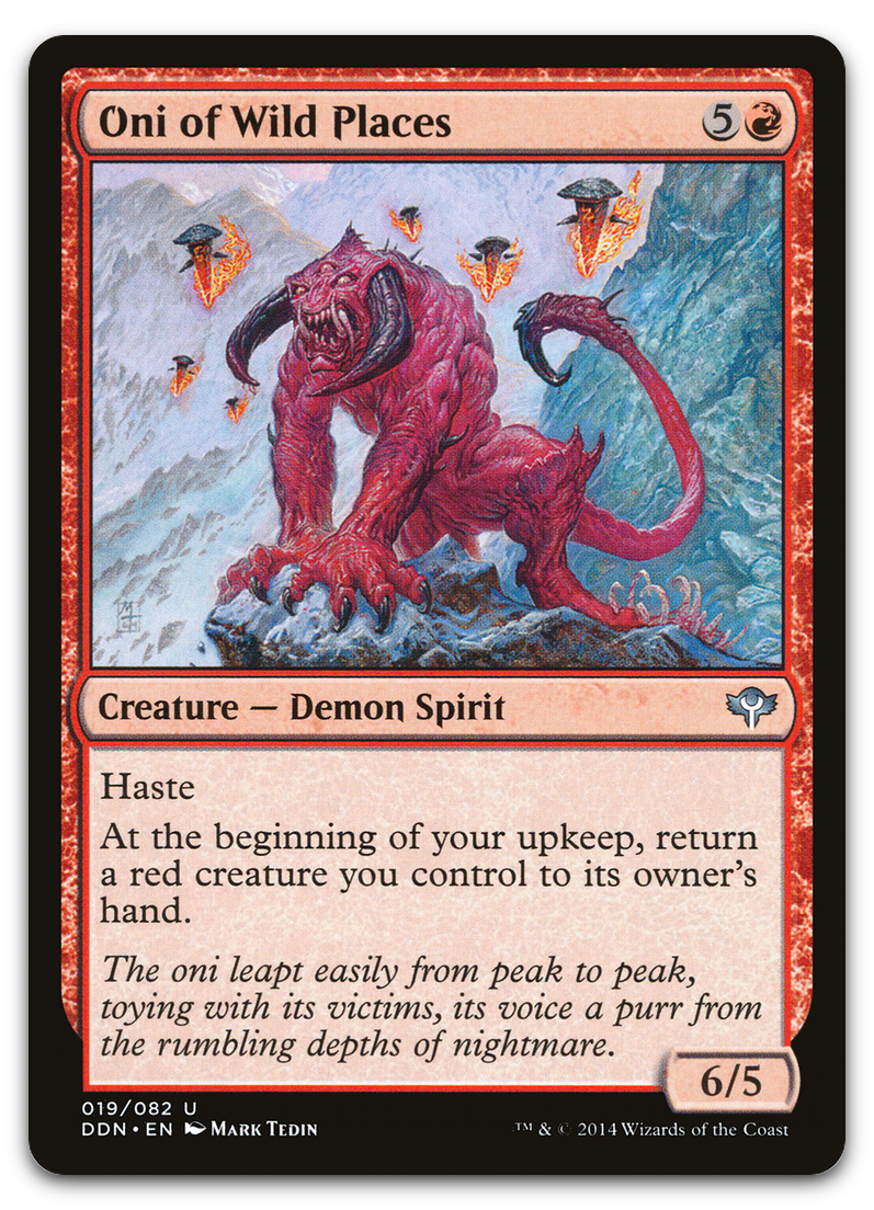 Oni of Wild Places (Duel Decks: Speed vs. Cunning)
