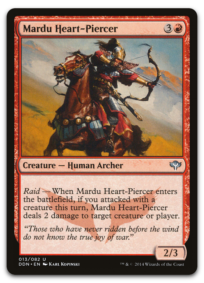 Mardu Heart-Piercer (Duel Decks: Speed vs. Cunning)